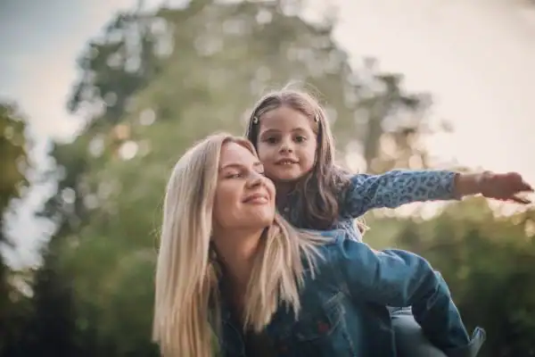 happy mum and daughter following mediation to resolve parental alienation Cumbria